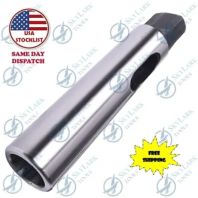 MT3 Spindle To MT2 Arbor Morse Taper Adapter Reducing Drill Sleeve For Lathe • $10.60