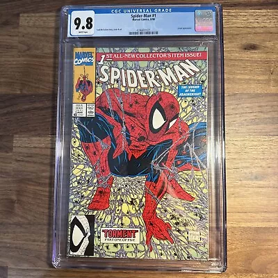 Spider-Man 1 1990 CGC 9.8 McFarlane • $79.99