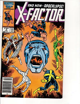 X-Factor #6 July 1986 (1st Full Appearance Of Apocalypse) Marvel Comics • $40