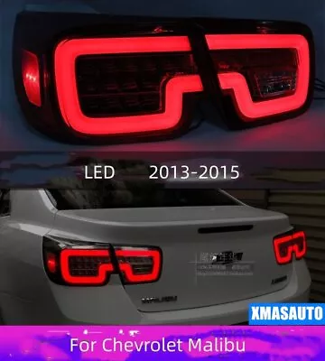 4PCS For 2013-2015 Chevrolet Malibu LED Rear Lamp Assembly LED Tail Lights Black • $424.56