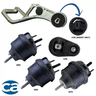 Front & Trans Mounts W. Rear Bushing Torque Strut 5Pc For Freestyle Montego 500 • $119