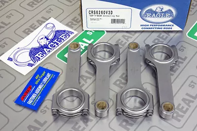 Eagle H Beam Forged Connecting Rods Set VW 2.0L 16V ABF 2.0L 8V ABA 20mm • $425.62