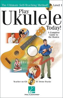 Play Ukulele Today Book + Cd Learn To Play Tutorial Complete Guide To Uke Basics • $29.99