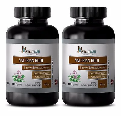 Good For Sleep - VALERIAN ROOT EXTRACT 125mg - Improving The Nervous System 2B • $40.51