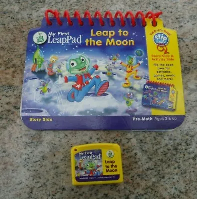 My First Leap Pad Leap Frog Book And Cartridge Leap To The Moon Learning • $9.99