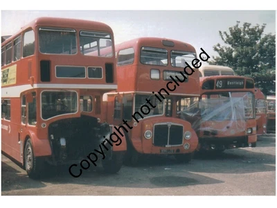 £1 • Buy Bus Photo: Hants & Dorset Bristol Flf 1253 Kru223f & Aec Renown 2212 596lcg