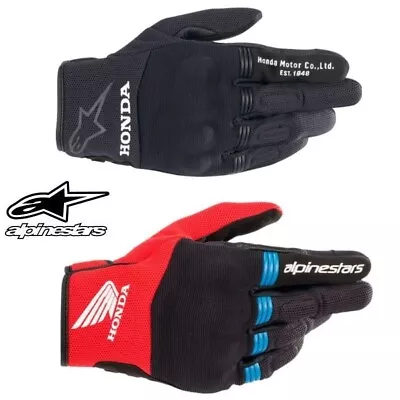 2024 Alpinestars Honda Copper Street Motorcycle Gloves - Pick Size & Color • $72.95
