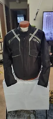 Men's Motorcycle Jacket Large Black. Roadster BRP Spyder Can-Am SIZE XL • $36.84