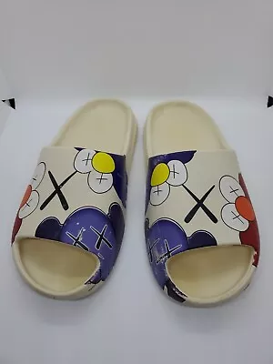 Unisex Summer Elmo Cookie Monster Slides Beach Sandals Slip-on • $8