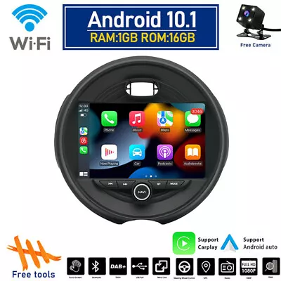 For BMW Mini Cooper F55 F56 14-21 Car Android Stereo Radio GPS Navi Carplay 9in • $241.41