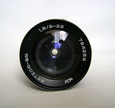 Meteor-8M Is A 9-38mm F / 1.8 Zoom Lens For 8mm Quartz Film Cameras!  • $30