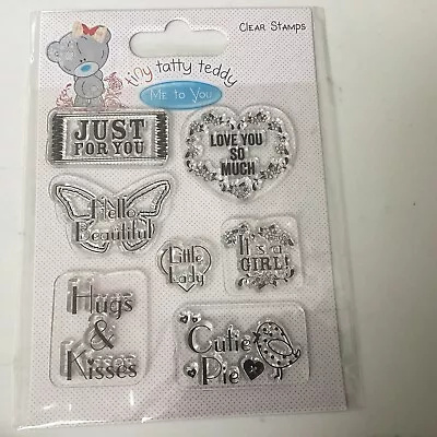 Tiny Tatty Teddy Clear Stamps. Me To You. • £1