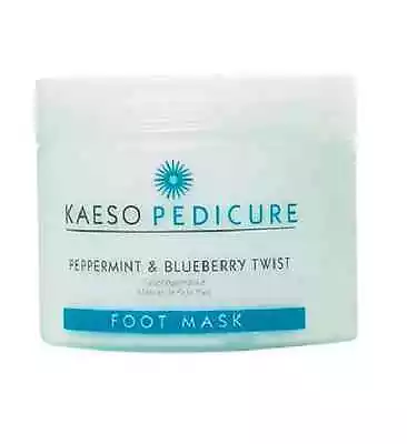 KAESO BEAUTY PEPPERMINT & BLUEBERRY TWIST FOOT MASK - 450ml Pedicure • £10.75