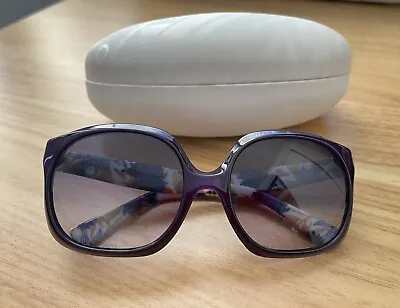 Vintage Emilio Pucci Square Sunglasses EP662S Purple Made In Italy • $65