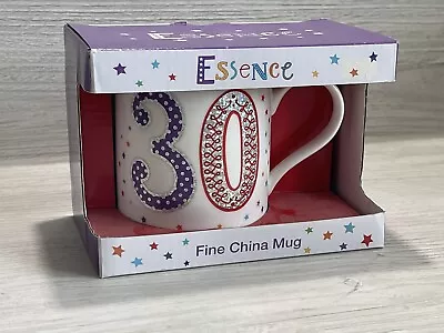 30th Birthday Mug Boxed Gift Birthday Present Celebration • £5.95