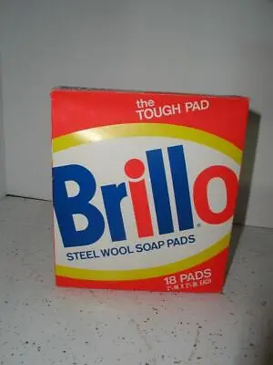 Vintage Brillo Soap Pads Original Box 1970s Box Contents Movie TV Prop • $24.95