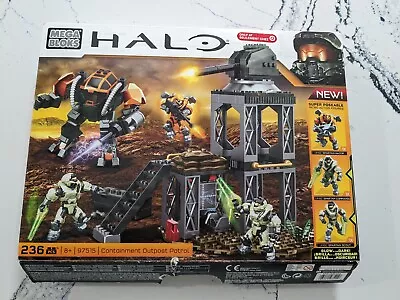 Halo Mega Bloks Construx Containment Outpost Patrol Set 97515 Near Complete  • $69.50