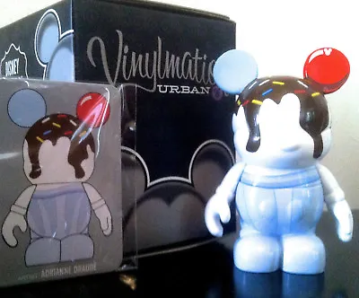 DISNEY VINYLMATION 3  URBAN SERIES 6 ICE CREAM SUNDAE CHERRY MICKEY MOUSE W/CARD • $14.99