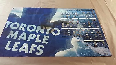 Toronto Maple Leafs Schedule Hanging Banner • $17.95