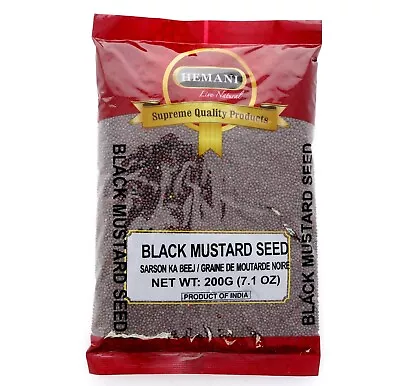 Mustard Seed Black 200g • $11.25