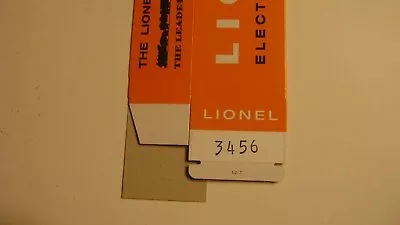 Lionel Licensed 3456 Operating Hopper Car - Window Box • $7.49