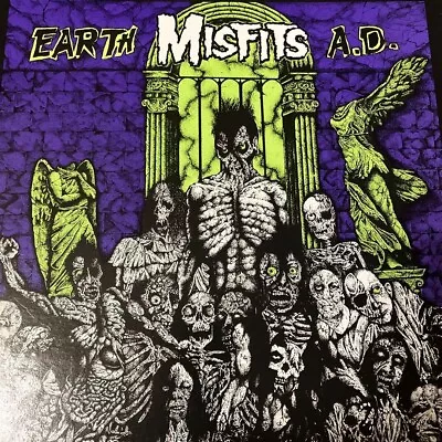 MISFITS EARTH A.D. WOLFS BLOOD PLAN 9 Records 1983 PL9-02 Very Rare Japan • $93