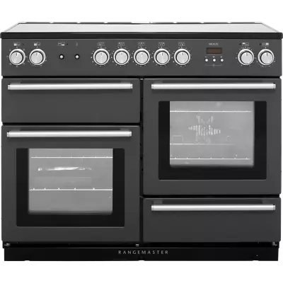 Rangemaster NEX110EISL/C Nexus 110cm Electric Range Cooker 5 Burners A/A Slate • £3410