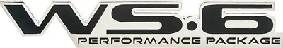 Reproduction Black Rear Bumper Emblem 1996-2002 Pontiac Firebird Trans AM WS6 • $49.98