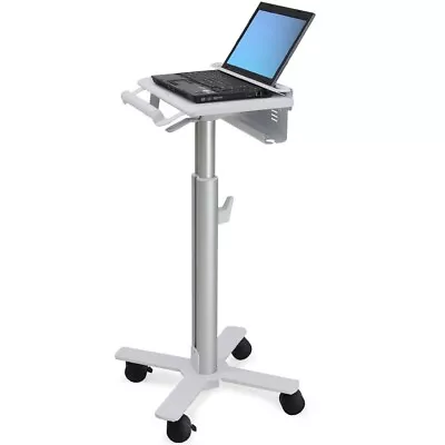 Ergotron StyleView Laptop Cart SV10 Aluminium White Multimedia Cart • $690