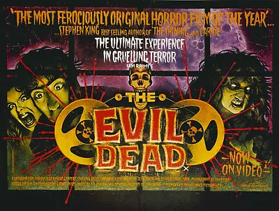 The Evil Dead - 11 X 17 Horror Reproduction Poster • $5.99