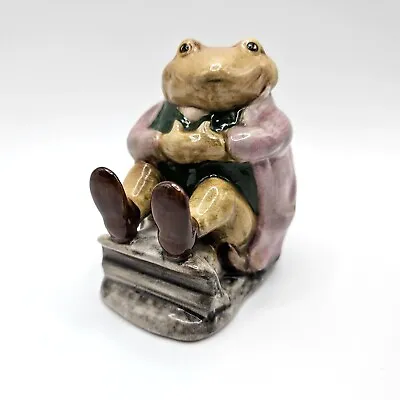 Vintage Beatrix Potter Figurine Mr Jackson Toad Beswick England 1974 • $29.99