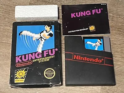 Kung Fu Nintendo Nes Complete CIB Authentic • $74.99