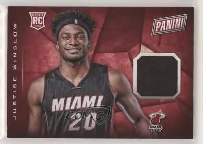 2015 Panini Black Friday Headband Relics Justise Winslow #13 Rookie RC • $4.84