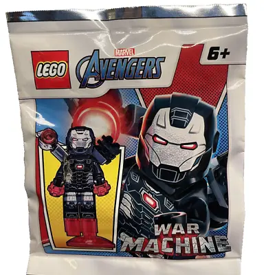 LEGO Marvel Avengers War Machine Foil Pack Polybag - 242107 New Retired Rare • $33.92