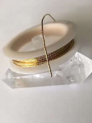 $28 • Buy 24k Gold Plated Textured Wire