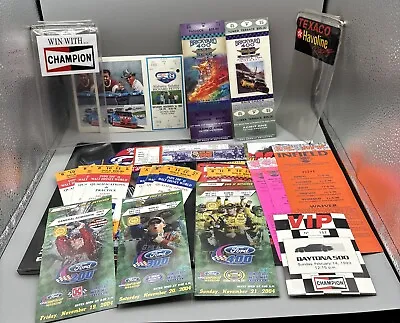 Vintage Lot Of NASCAR Tickets Other Memorabilia  • $19.99