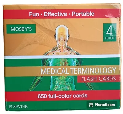 Mosby's Medical Terminology Flash Cards By Mosby. Excellent Condition  • $12.98