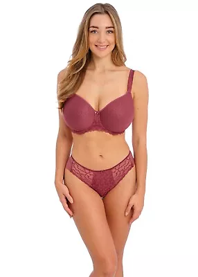 Fantasie Ana Rosewood Underwire Moulded Spacer Bra & Brief Set Size 30e / 8e • $40