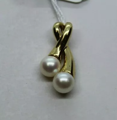 (MA4) 14k Yellow Gold Women's Pearl Pendant @ 3.2 Grams • $299.99