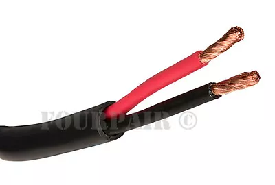 16 AWG Gauge 16/2 In-Wall Outdoor Burial UV CL3 Speaker Wire Cable Black 50FT • $23.49