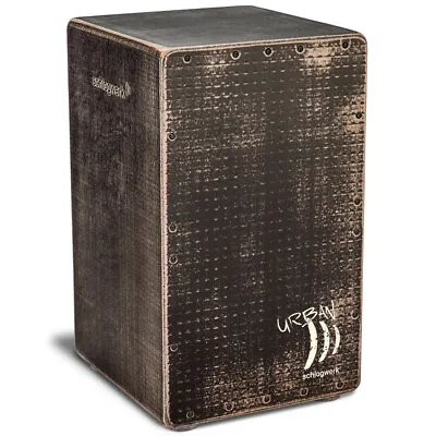 Percussion CP5230 Urban OS Cajon Grunge Black • £238.14