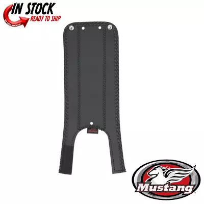 Mustang Tank Bib Plain Black Harley-Davidson Softail FXST FLST 2000-2017 • $69