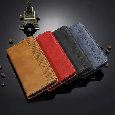 For Xiaomi Redmi Note 12 11 10 Pro 12T Flip Leather Card Wallet Stand Case Cover • $18.25