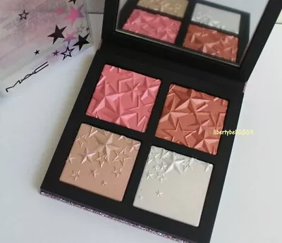 MAC Star Dipped Face Compact LIGHT Extra Dimension Blush Skinfinish Palette NIB • $25.99