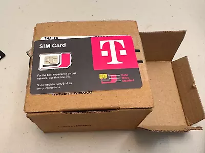 (Lot Of 50) NEW T-Mobile 5G Sim Cards • $179.99