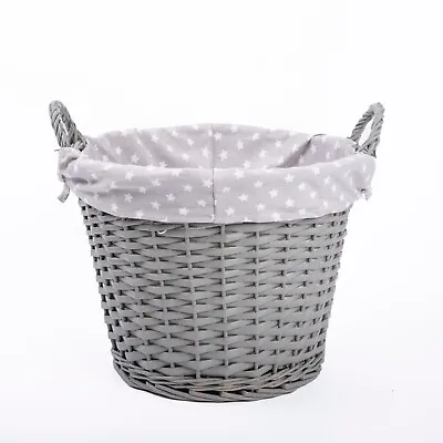 £15.99 • Buy Wickerfield Multi-Purpose Home Storage Wicker Basket With Handle And Liner