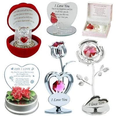 £7.98 • Buy Valentines Day Gift Ideas Girlfriend Boyfriend GF BF Her Him Fiance Wife Present