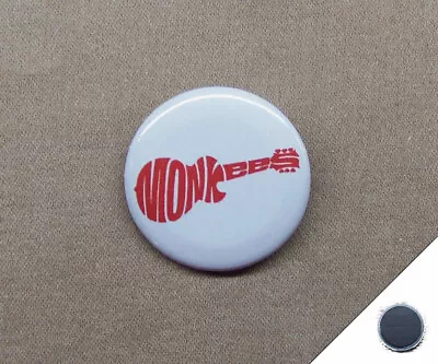 THE MONKEES 1.25  Logo Magnet Rock Music Guitar Logo TV Musicians • $2.50