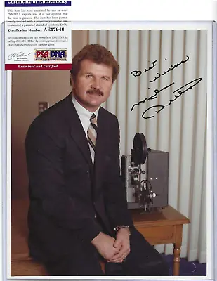 Mike Ditka Autographed 8x10 Color Photo Chicago Bears Football Coach PSA COA • $33.99