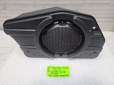 2016 Ford Mustang Gt Coupe Oem Shaker Subwoofer Speaker Box Fr3t-19a067-ac 15-17 • $149.99